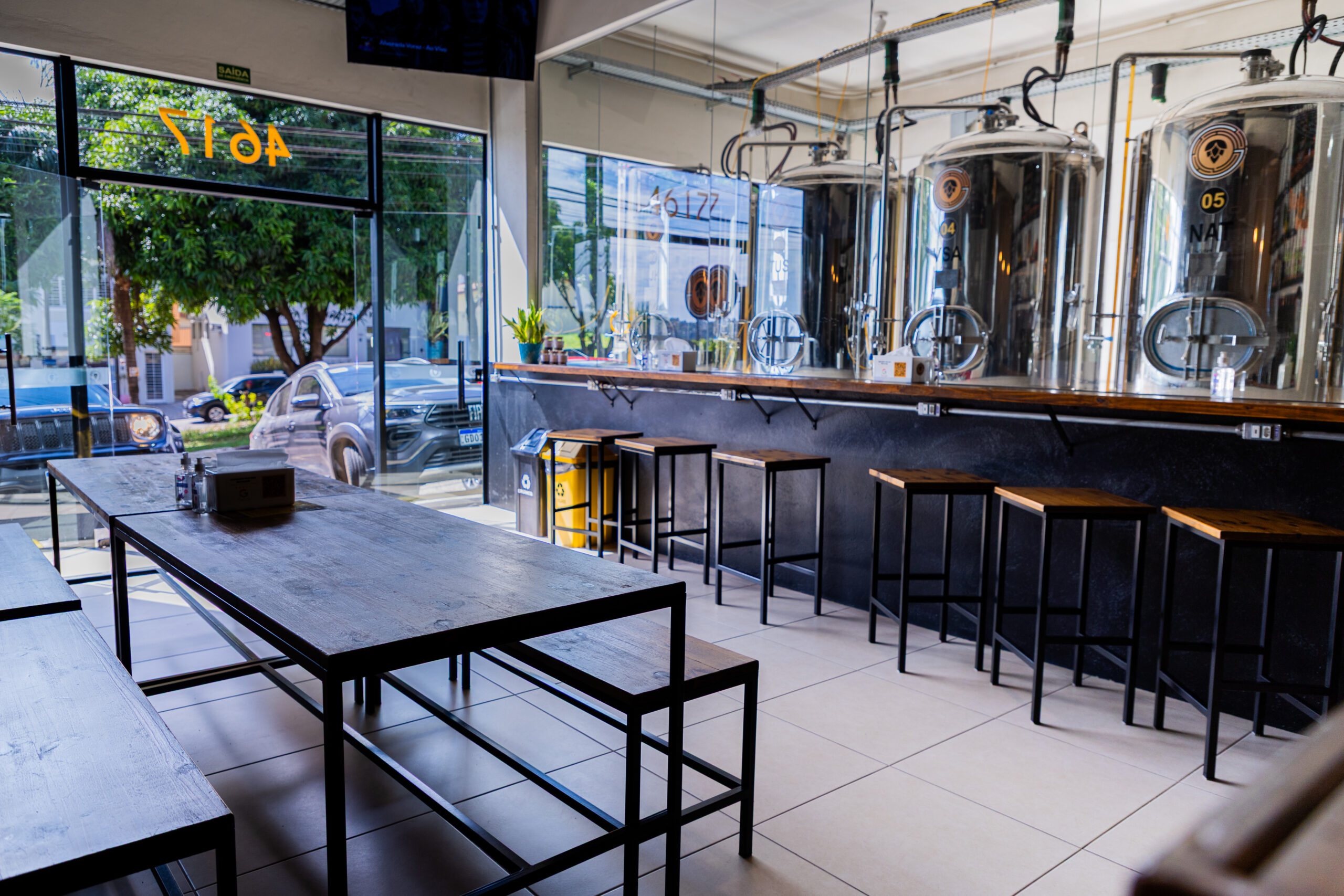 Área de degustação