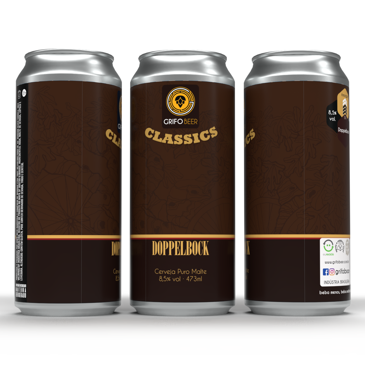 Doppelbock — Lata 473ml — Grifo Beer