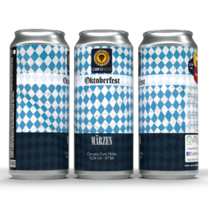 Oktoberfest Märzen — Lata 473ml — Grifo Beer